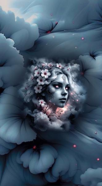 Seelennebel - Kunstleder Portmoneepanel